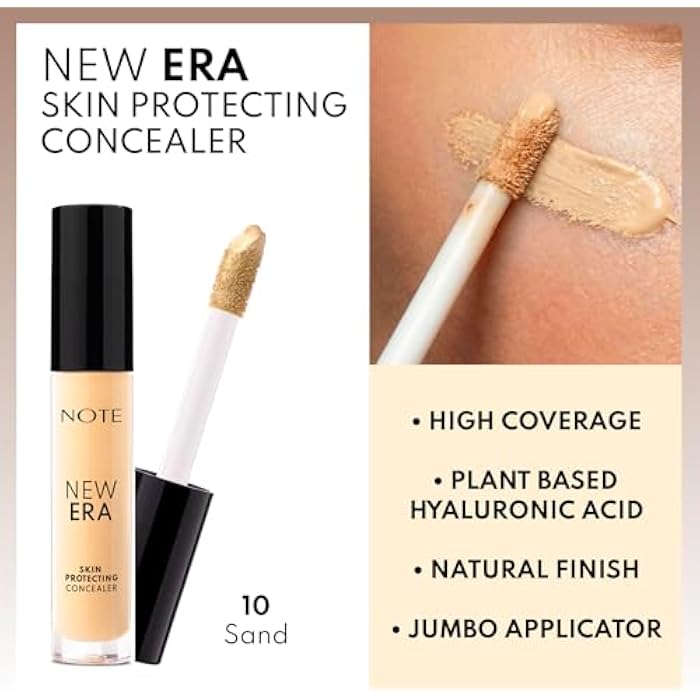 NOTE NEW ERA SKIN PROTECTING CONCEALER 10 Sand - Image 2